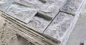 山东 芝麻白蘑菇石、自然面