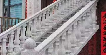 山东 天然石材 阳台庭院护栏、栏杆