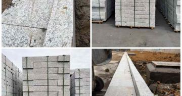 山东 芙蓉白路沿石，性价比之王