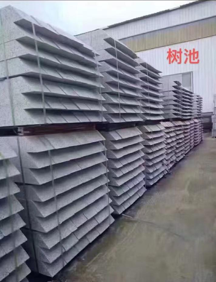 山东 芝麻灰切头树池