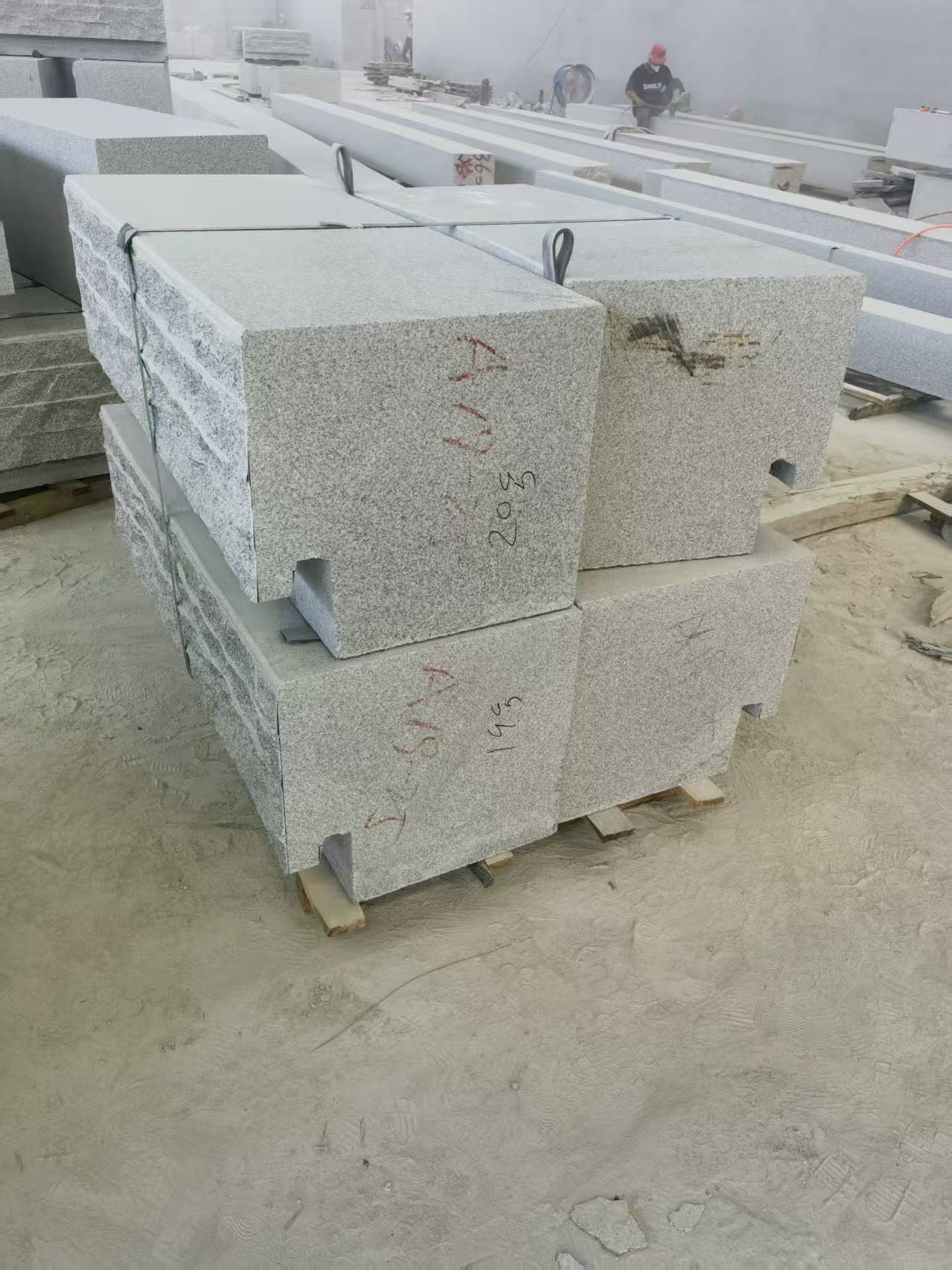 山东 整石坐凳打包