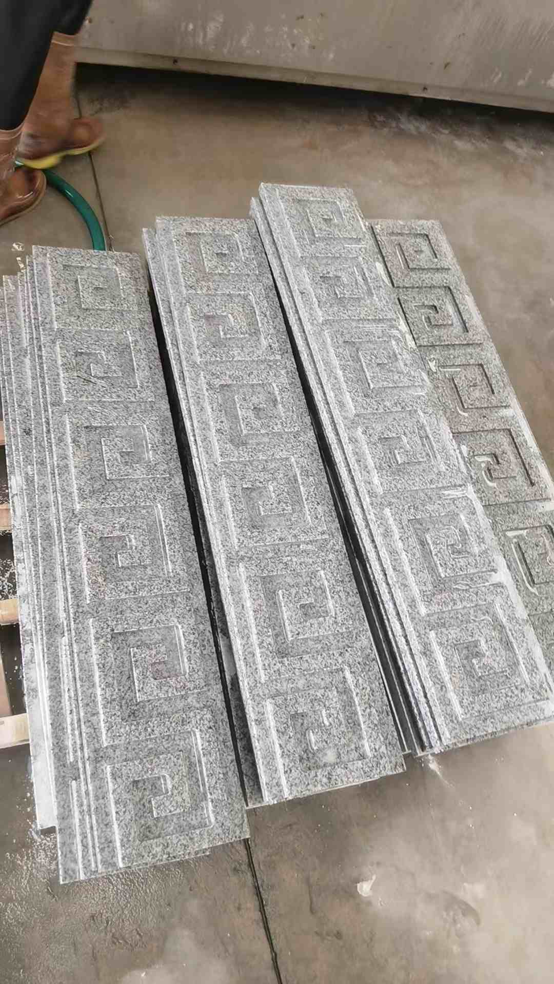 山东 别墅回纹线条，雕刻