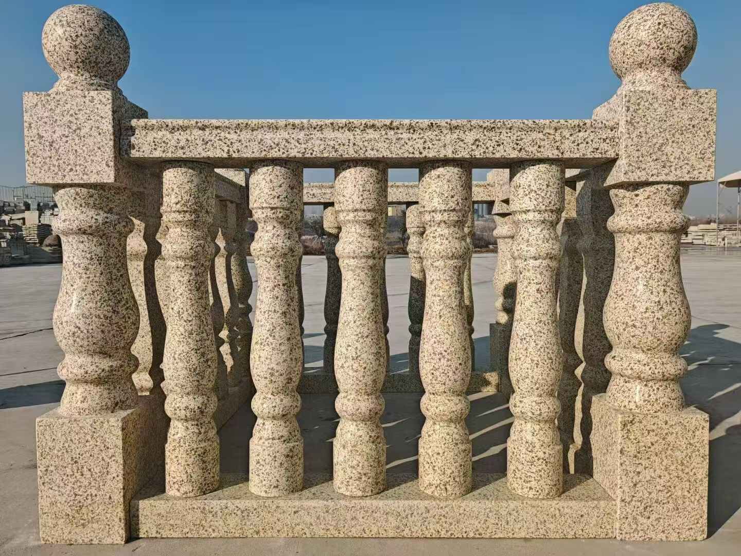 山东 黄金麻栏杆（扶手，花瓶柱，将军柱）